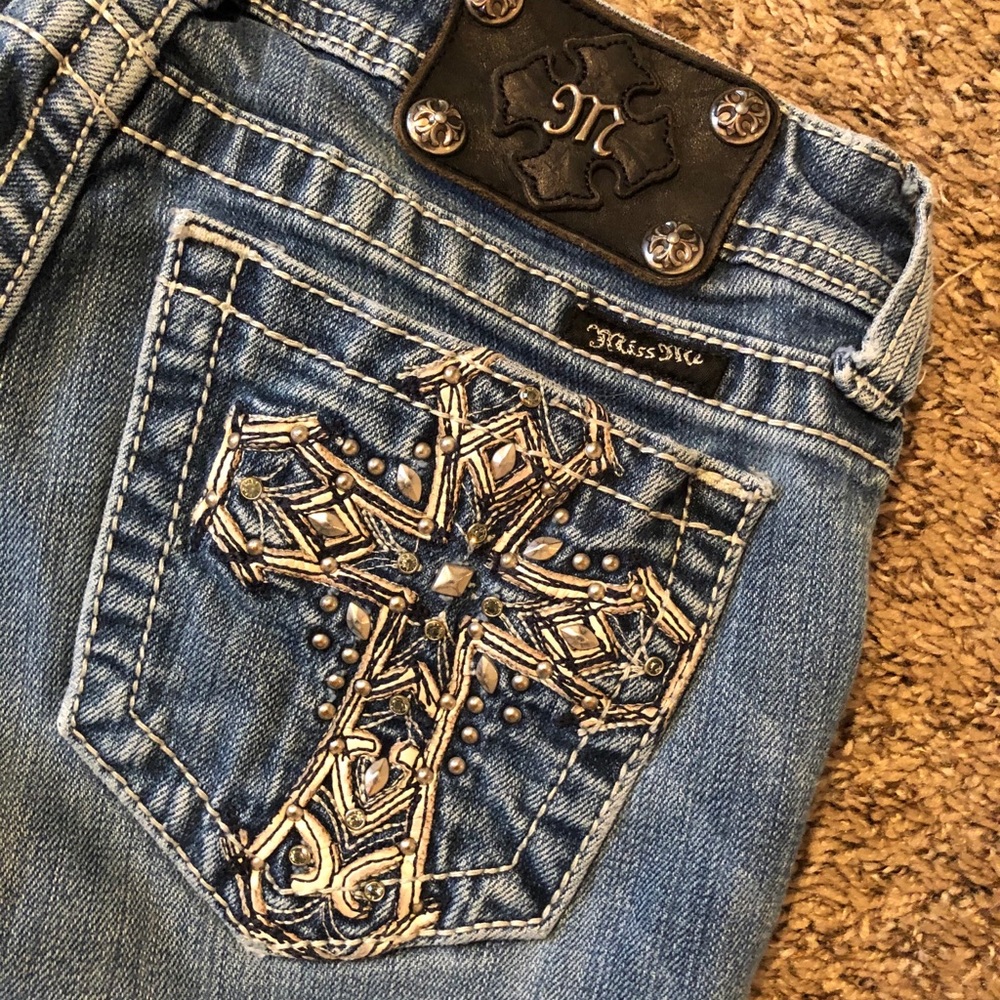 Miss Me size 27 Skinny Jeans, 31” Inseam